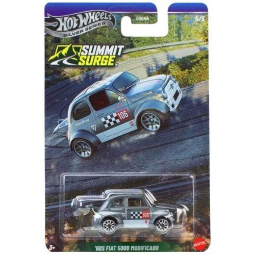 Hot Wheels Silver Series Summit Surge '60s Fiat 500D Modificado JKX70