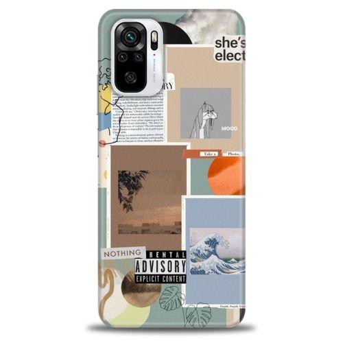 Xiaomi Redmi Note 10 Kılıf HD Baskılı Kılıf - Fıght Like a Girl + Tam Ekran Koruyucu