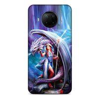 Xiaomi Redmi Note 9 Pro 5G Kılıf Dragons (31) TPU Kılıf Ejderha ve Sahibe