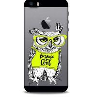 Zoologix (35) Apple Iphone 5S Şeffaf Kılıf Silikon Desenli