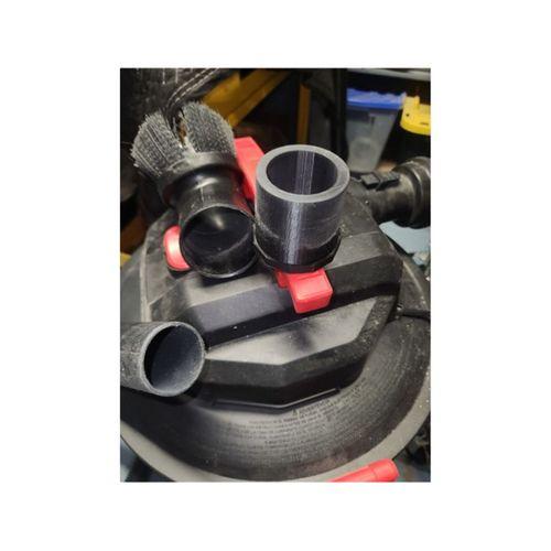 Büyük HFT Vakumları İçin 1 7/8 Hortum ve Aksesuarları Küçük Vakumlarda Kullanmak Üzere Adaptör 3D Baskı (Bu ürün Sadece Plastik parçadır - Almadan Önc