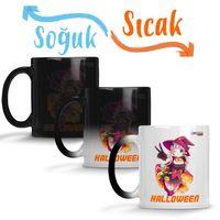 Halloween Sihirli Kupa Bardak Porselen