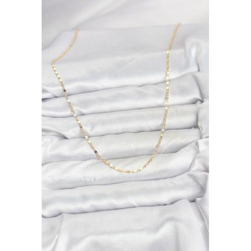 CM 14K Gold Renk Ezme Zincir Model 60 cm Kadın Kolye