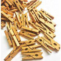 100'lü Gold Ahşap Mandal 2.5cm (10'lu Paket-1000 Adet)