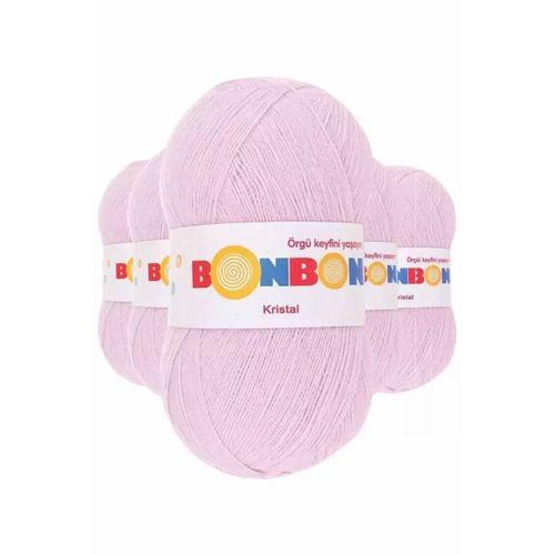 5 Adet Kristal El Örgü Lif İpi Lila 98332 - bonbon mudanis