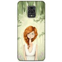 Xiaomi Redmi Note 9S Kılıf Depresyon (25) Antişok Kapak Siyah Gri