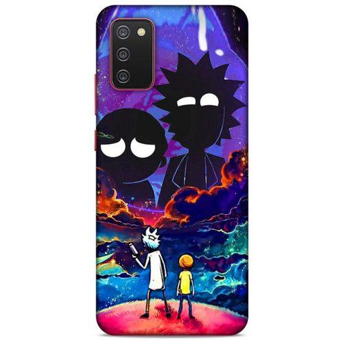 Samsung Galaxy A02s Uyumlu Kılıf Rick And Morty (46) Core Armor Kılıf Decoy Ricks