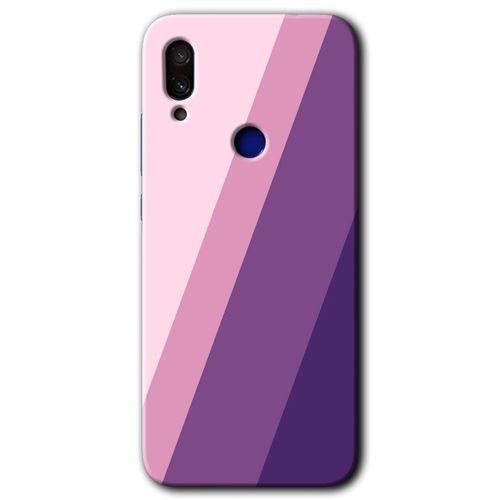 Potkal Hediye Fabrikası Xiaomi Redmi Note 7 Kılıf HD Desen Baskılı Arka Kapak - Oblique