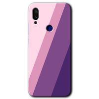 Potkal Hediye Fabrikası Xiaomi Redmi Note 7 Kılıf HD Desen Baskılı Arka Kapak - Oblique