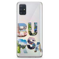 Samsung Galaxy A51 Kılıf Bursa Gezi Arka Kapak Koruma Desenli Full Koruyucu