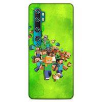 Lopard Xiaomi Mi Note 10 Uyumlu Kılıf PiXel (28) Arka Kapak Steve Karakter