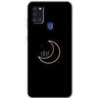 Samsung Galaxy A21s Kılıf Baskılı Kapak - İyi Geceler +Tam Ekran Koruyucu