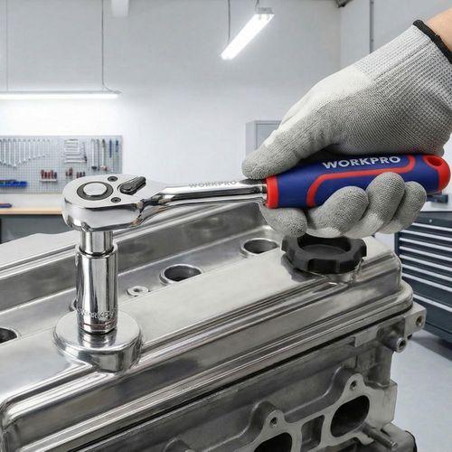 WORKPRO WP271009 1/2'’ Cr-V Profesyonel Cırcır Lokma Kolu