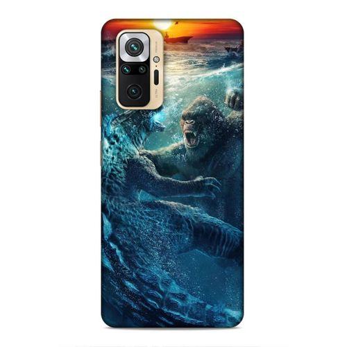 Xiaomi Redmi Note 10 Pro Uyumlu Kılıf BMovie (25) Antişok Kapak King Kong