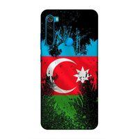 Xiaomi Redmi Note 8 Uyumlu Kılıf Azarbaijan (34) Slim Armor Kılıf Bayrak