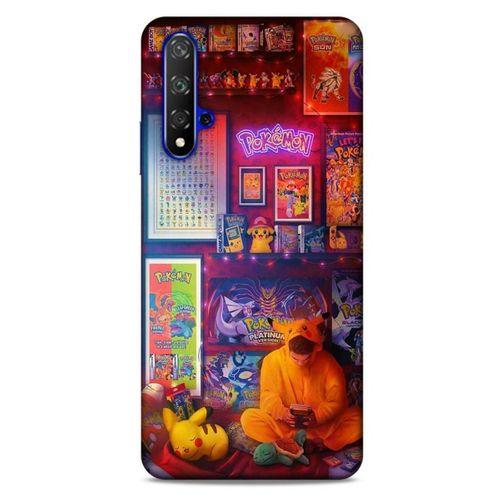 Retro (27) Desen Tasarımlı Kılıf Renkli Huawei P Smart S Y8P Kılıf