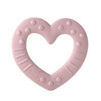 Bibs Bibs Baby Bitie Diş Kaşıyıcı Heart - Pink Plum