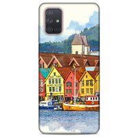 Cityx (21) Samsung Galaxy A71 Kılıf Silikon Kapak Desenli