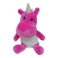 Peluş Sevimli Hayvanlar 20 cm - Koyu Pembe Unicorn