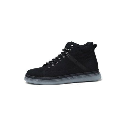 Pierre Cardin 13622 Siyah Erkek Nubuk Bot