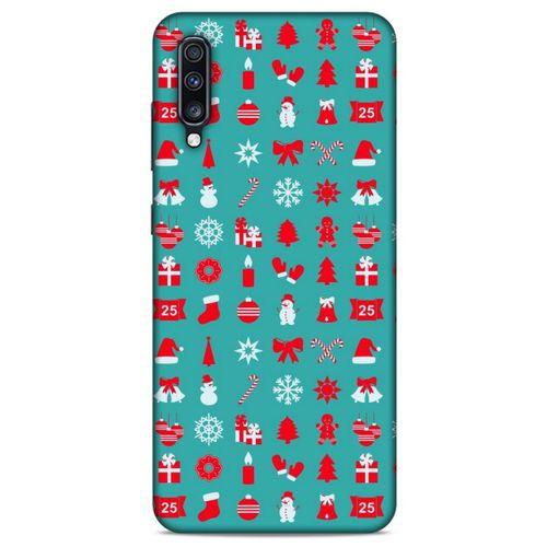 Yılbaşı Süsleri 13 Samsung Galaxy A70s Kılıf Silikon Kapak