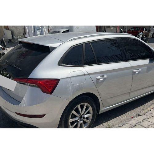 Skoda Scala 2019 Sonrası Tavan Çıtası Gümüş Gri