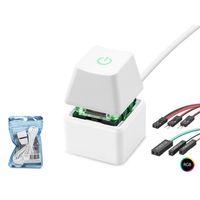 Masaüstü Bilgisayar Rgb Power Tuşu On/Off Switch Beyaz ND2810