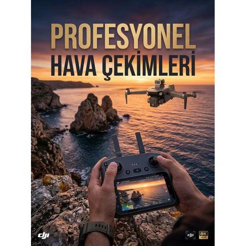 Gps Destekli Çift Kameralı Katlanabilir Drone Havadan Fotoğraf Ve Video Çekimi