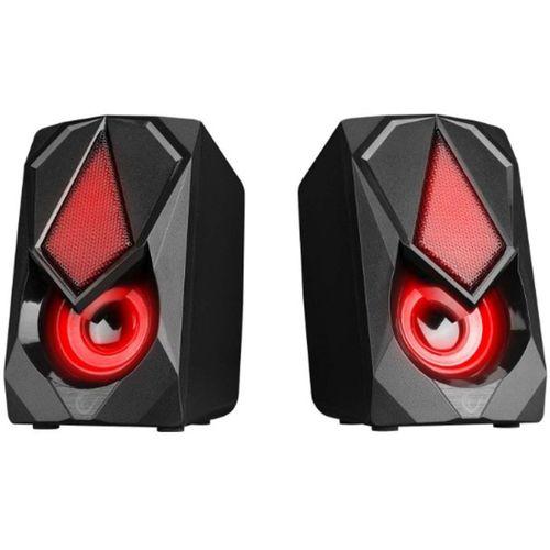 Rampage RMS-G19 2.0 5 Watt LED Işıklı Siyah Multimedia Speaker