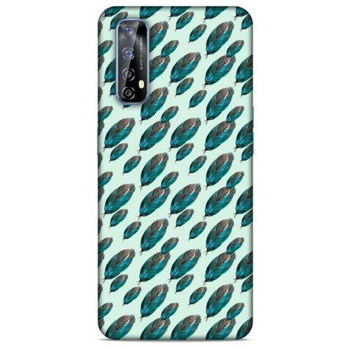 Huawei P Smart 2021 Kılıf Desenli Özel Seri Tüyler (50) Shockproof Kılıf