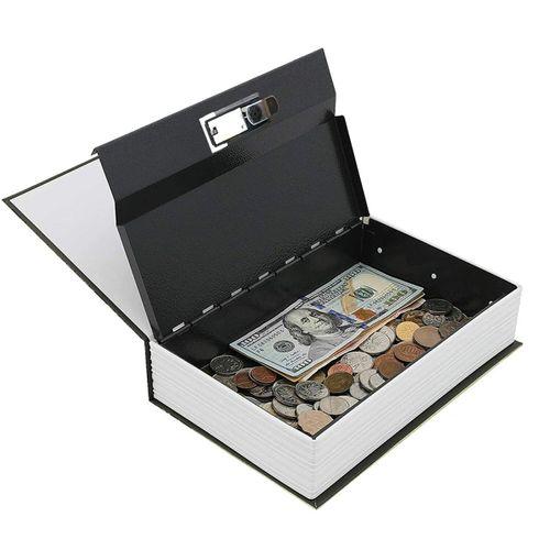 MÜHLEN Secret Safe 240 | Büyük Boy Kitap Şekli Gizli & Şifreli Para Ve Değerli Eşya Kasası