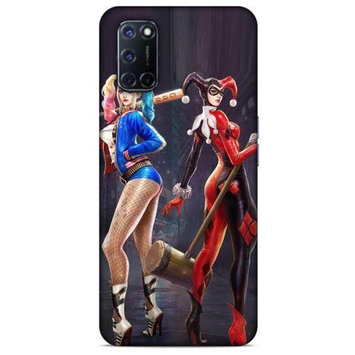 Oppo A92 Uyumlu Kılıf Harley Quinn (19) Kılıfları Kestane