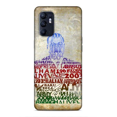 Oppo Reno 6 4G Uyumlu Kılıf Azarbaijan (22) Tam Koruma Kılıfı İlham Aliyev