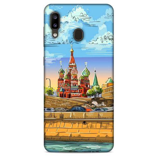 Cityx (33) Samsung Galaxy A20 Kılıf Silikon Kapak Desenli