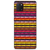 Samsung Galaxy Note 10 Lite Kılıf Patchwork (42) Rugged Armor Kılıf Karışık Renkli
