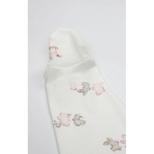 Bistyle Patikli Alt Love You Family 16150 Pudra