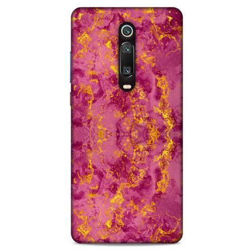 Mermer Desenli (35) Tema Fit Design Kılıf Burgonya Xiaomi Mi 9T Kılıf