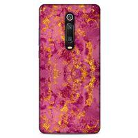 Mermer Desenli (35) Tema Fit Design Kılıf Burgonya Xiaomi Mi 9T Kılıf
