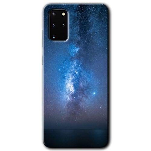 Galaxy S20 Plus Kılıf HD Desen Baskılı Arka Kapak - Samanyolu + Kırılmaz Cam