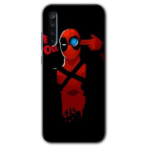 Redmi Note 8 Kılıf HD Desen Baskılı Arka Kapak - DeadPool