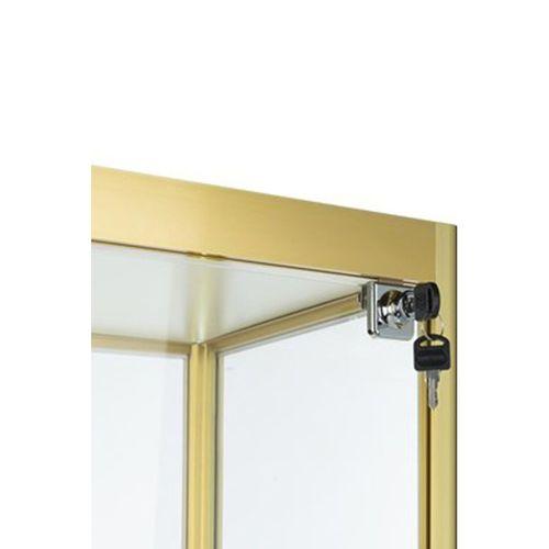 Bubizde Camlı Vitrin - Camlı Dolap - Camlı Koleksiyon Vitrini - Cam Raf - Kurulu Ürün 175X70X30