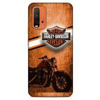 Xiaomi Redmi Note 9 4g Uyumlu Kılıf Motorsiklet (20) Koruyucu Kılıf İskelet