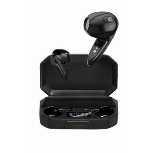 Rgb Işıklı Çift Mikrofonlu Siyah Profesyonel Kulaklığı Kablosuz Kulakiçi