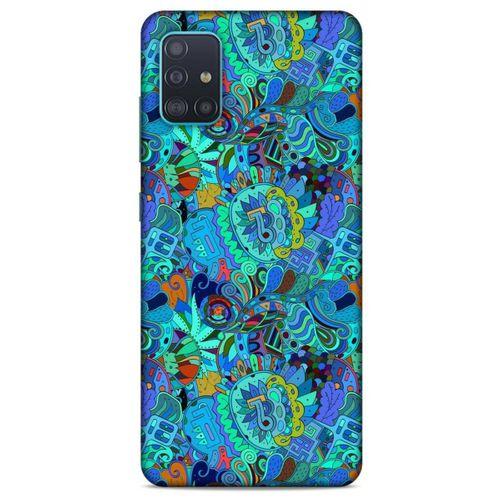 Graffitix (3) Desenli Silikon Kapak Samsung Galaxy A51 Kılıf