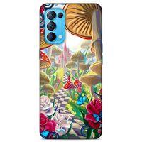 Lopard Oppo Reno 5 5G Uyumlu Kılıf Manipülasyon ☻ (26) Tpu Silikon Kılıf Desenli