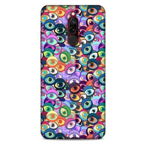 Nazarium (38) Desenli Silikon Kapak Xiaomi Redmi 8 Kılıf