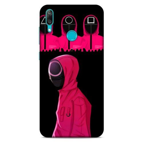 Huawei Y7 Prime 2019 Uyumlu Kılıf Squid Game (42) Rugged Armor Kılıf Sun-Hi