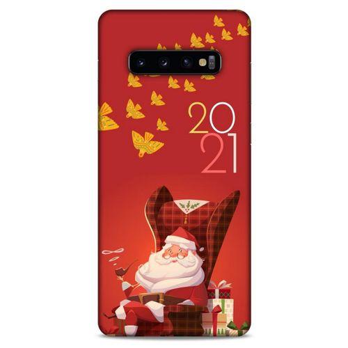 Yılbaşı Süsleri 03 Samsung Galaxy S10 Plus Kılıf Silikon Kapak
