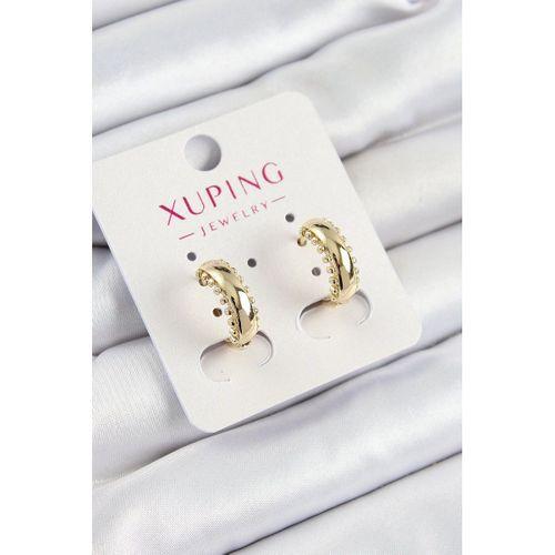 Xuping Çit Halka Model Gold Renk Kadın Küpe