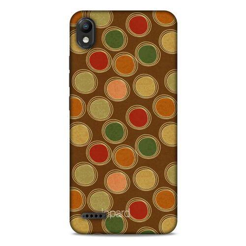 LG K20 2019 Kılıf Pastel Renkler (43) Thin Fit Kılıf Kahve Yeşil